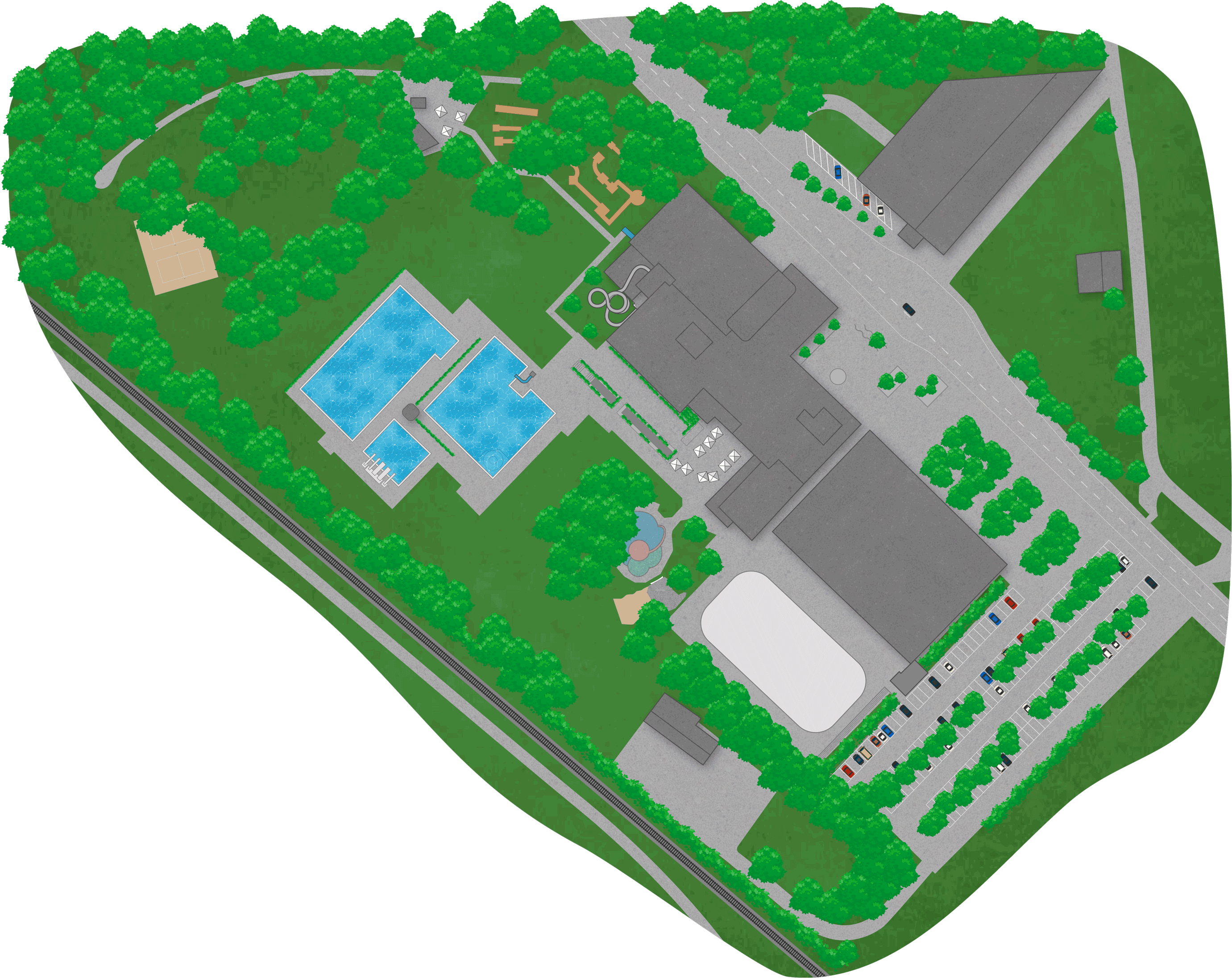 Lageplan Tägi